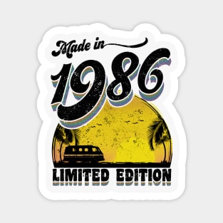 Made in 1986 Limited Edition Magnet