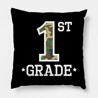 Team 1st First Grade Teacher Back to School T-Shirt Pillow