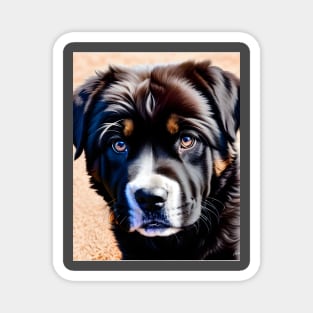 Tibetan Mastiff Puppy 08 Magnet