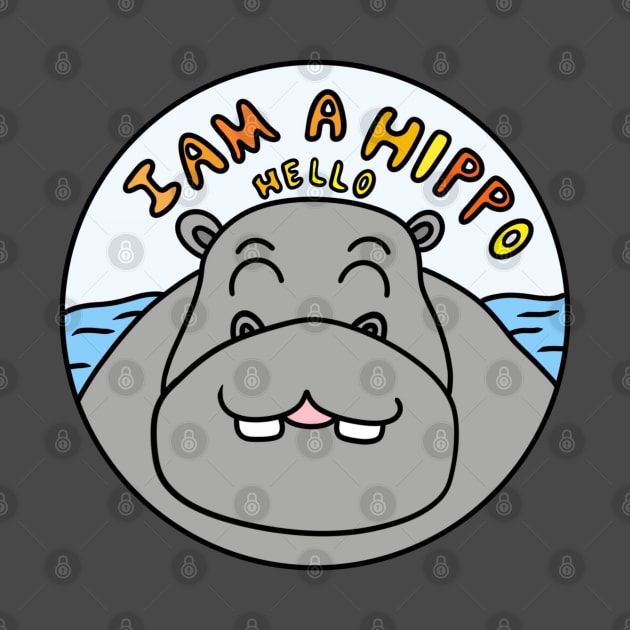 I am a hippopotamus by Andrew Hau