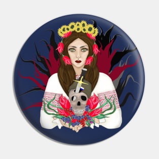 Guardian Witch. Defender of Ukraine Pin