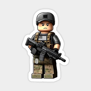 Tactical LEGO Magnet