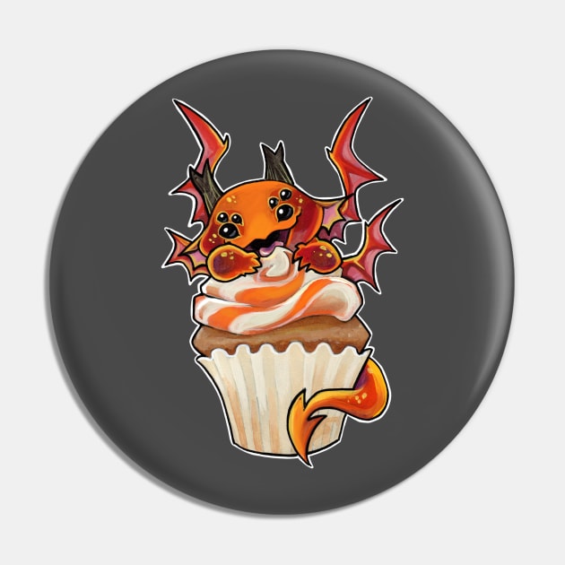 Orange cream cupcake dragon Pin by BiancaRomanStumpff
