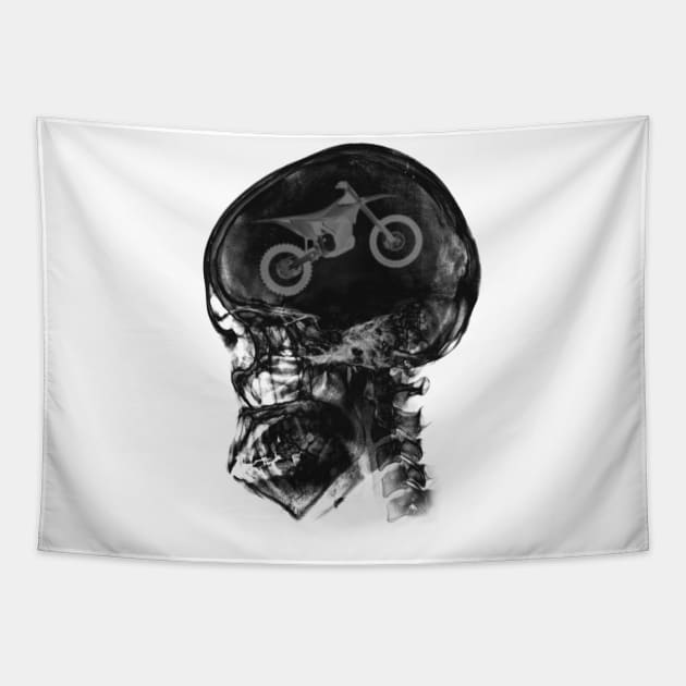 Motorcycle Tapestry by Kelimok