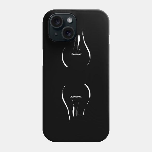 Light bulb Design Phone Case by Kardemirov