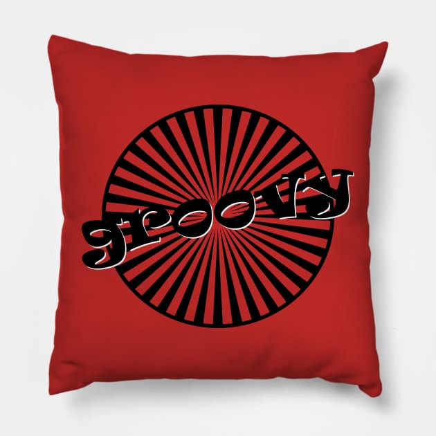 Groovy 2 Pillow by Maries Papier Bleu