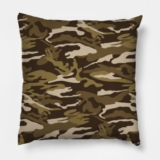 Camo, camouflage seamless pattern design. Pillow