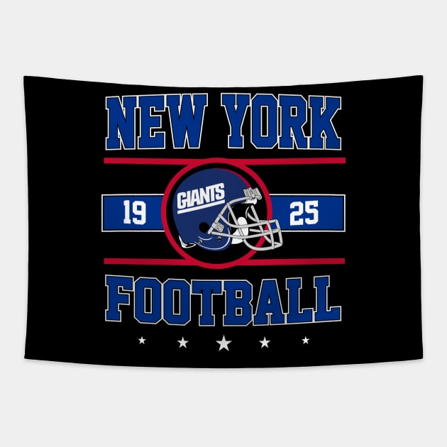 New York Giants Football Tapestry by BeeFest