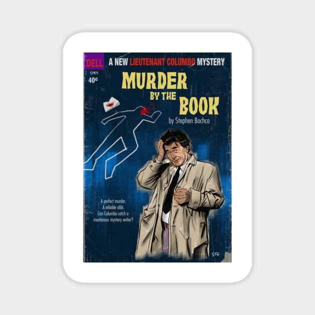 Columbo Book Magnet by ste1bro