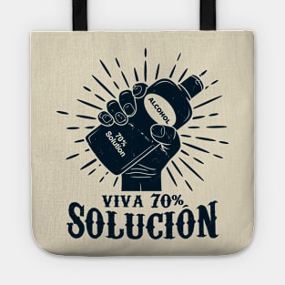 Quarantine Social Distancing Stay Home Viva la Revolucion Funny Meme Tote