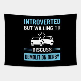 Introverted Demolition Derby Tapestry