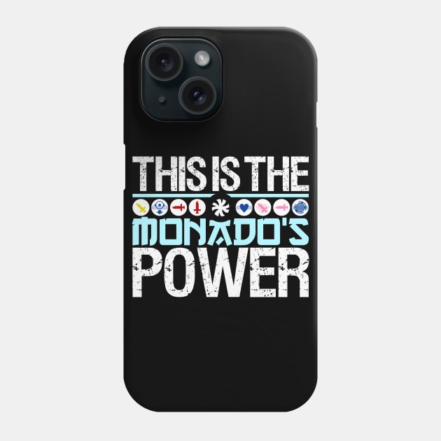 The Monado's Power Phone Case by Ninjendo