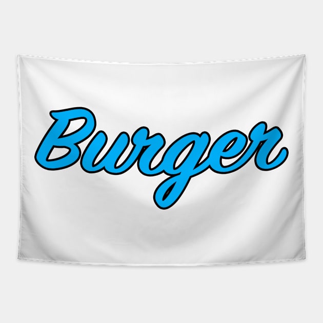 Burger Tapestry by lenn