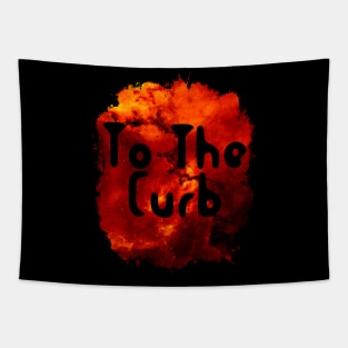 To The Curb Funny 80s Design Tapestry