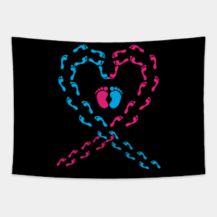 Offspring Baby Pregnant Baby Happiness Tapestry