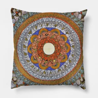 Saint Hildegard von Bingen's Vision - Scivias - Choirs of Angels Pillow