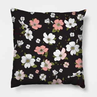 Lovable Flowers 3 Pillow