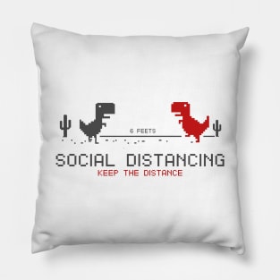 Social distancing Pillow