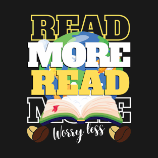 Easily distracted by books and coffee T-Shirt