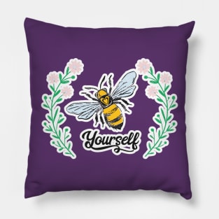 Bee Yourself Pillow