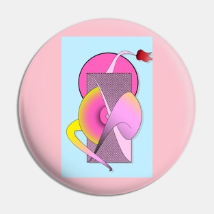 Abstract Dancer Pin