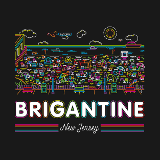 Brigantine New Jersey Beach T-Shirt