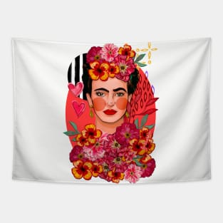 Frida Bouquet Tapestry