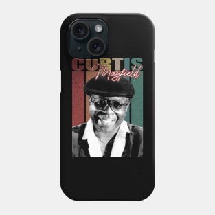 Soulful Serenades in a Curtis T-Shirt Phone Case