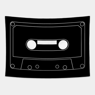 compact cassette lover Tapestry