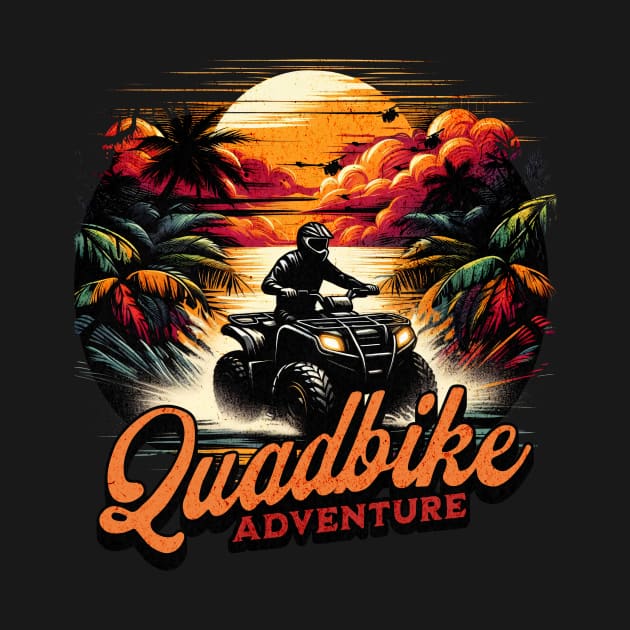 Quadbike Adventure Design by Miami Neon Designs