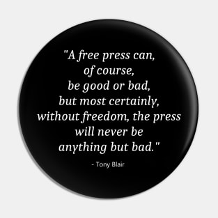 Free Press Pin