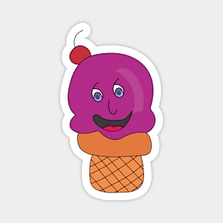 Delicious Cute Ice cream Magnet