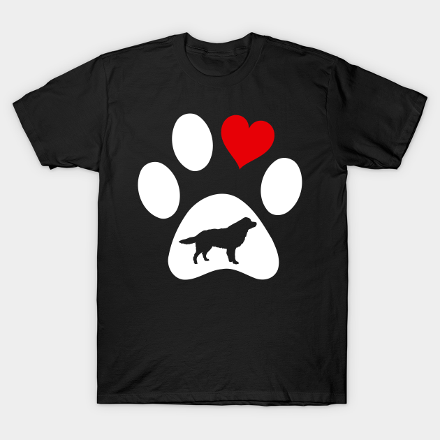 Bernese Mountain Dog Heart - Bernese Mountain Dog - T-Shirt