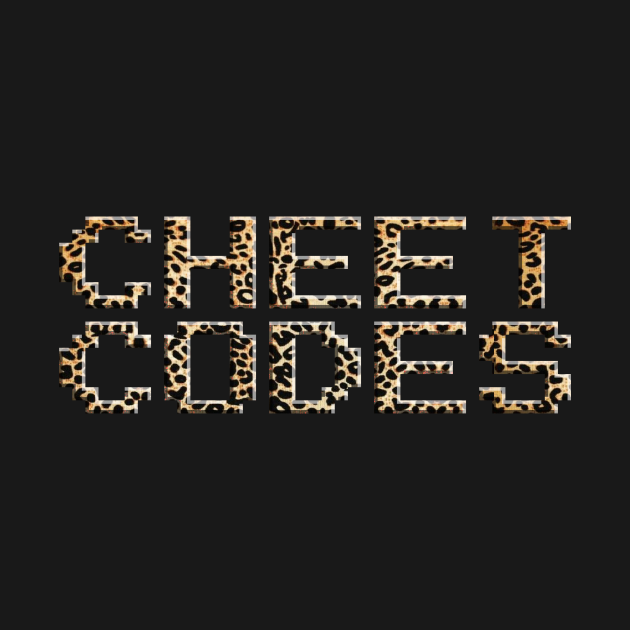 Cheet Codes Gamer TShirt TeePublic