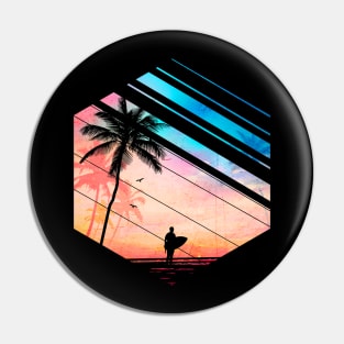 Surfer Paradise Pin