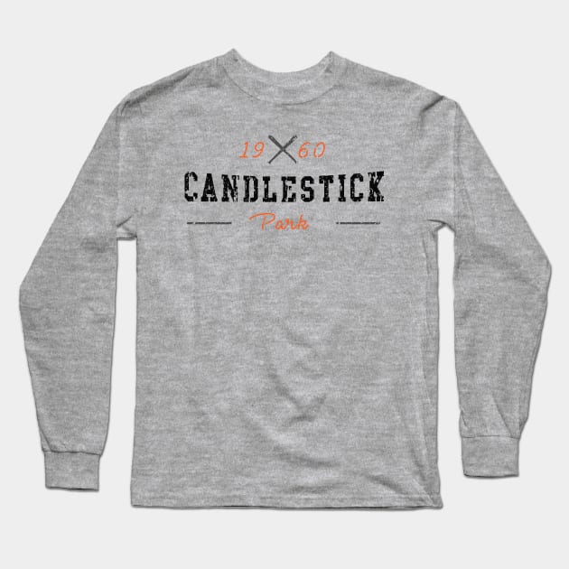 HomePlateCreative Candlestick Park Long Sleeve T-Shirt