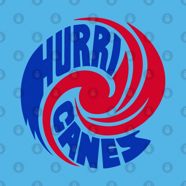 Hurricanes Sports Logo by DavesTees