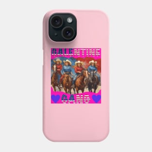 Galentine gang rodeo girls Phone Case