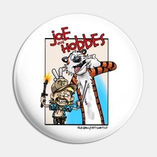 Tigerking and Calvin and Hobbes fan art Pin