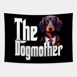 Dachshund Dog Mom Dogmother Dogs Mommy Rottie Tapestry