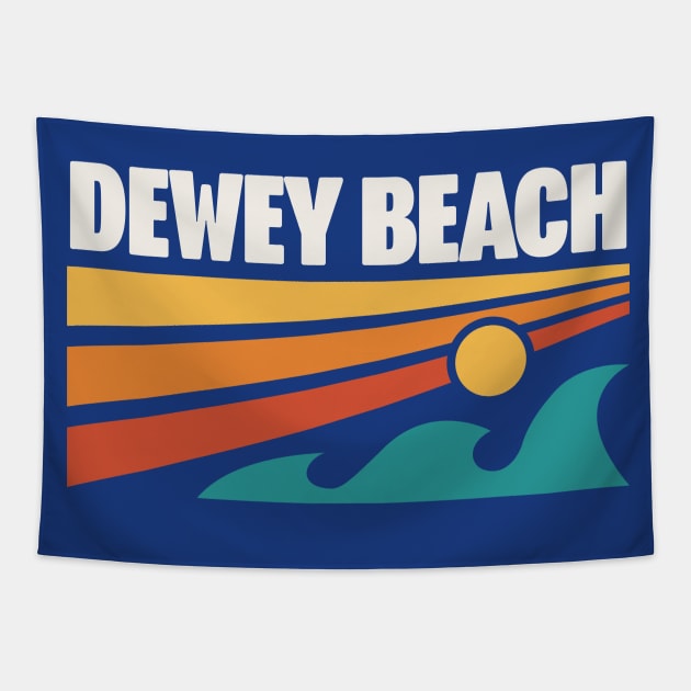 Dewey Beach Delaware Souvenir Delaware Beaches Tapestry by PodDesignShop