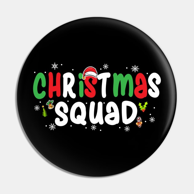 Christmas Squad Pin by Rebrand