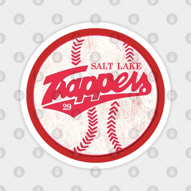 DEFUNCT - Salt Lake Trappers (small logo) Magnet by LocalZonly