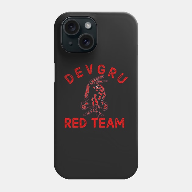 DEVGRU RED TEAM Phone Case by Cataraga