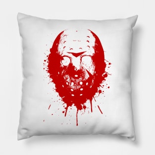 Jason Blood Splatter Pillow