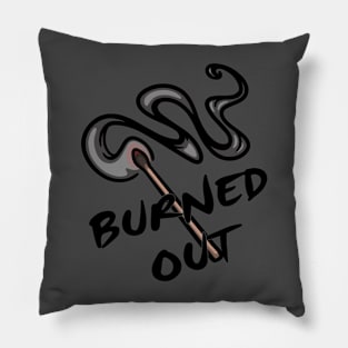 Burned Out Pillow