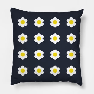 Retro Daisy Pillow