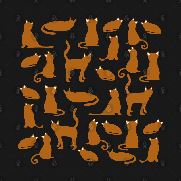 Black & Brown/Tan Cat Pattern by yellowkats