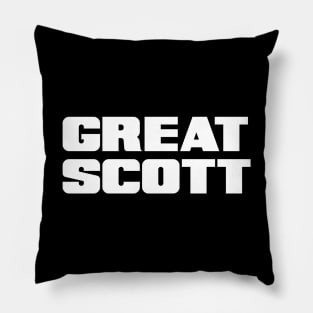 Great Scott! Pillow