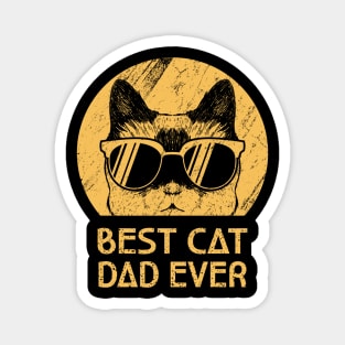 Best Cat Dad Ever Shirt Cat Dad Shirt Cat Dad Gift Cat Lover Shirt Cat Lover Gift Magnet